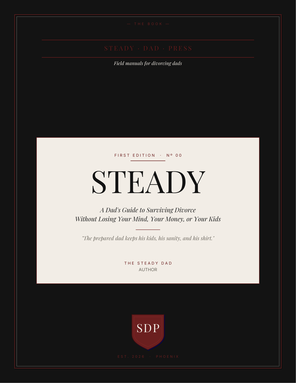 Steady — The Book cover